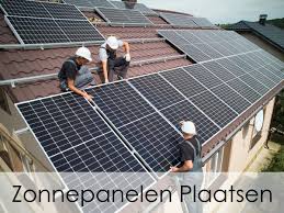 zonnepanelen monteren