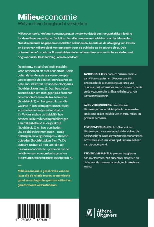 economie en duurzaamheid vu