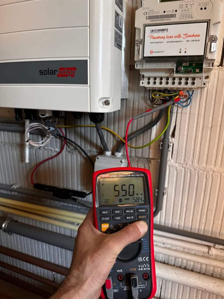 inspectie zonnepanelen