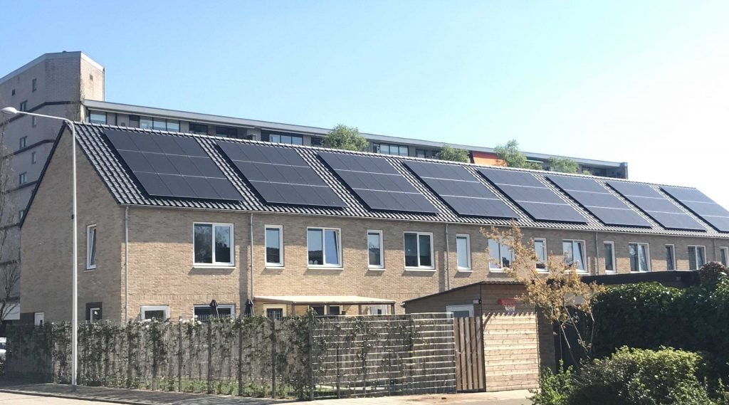 glas zonnepanelen