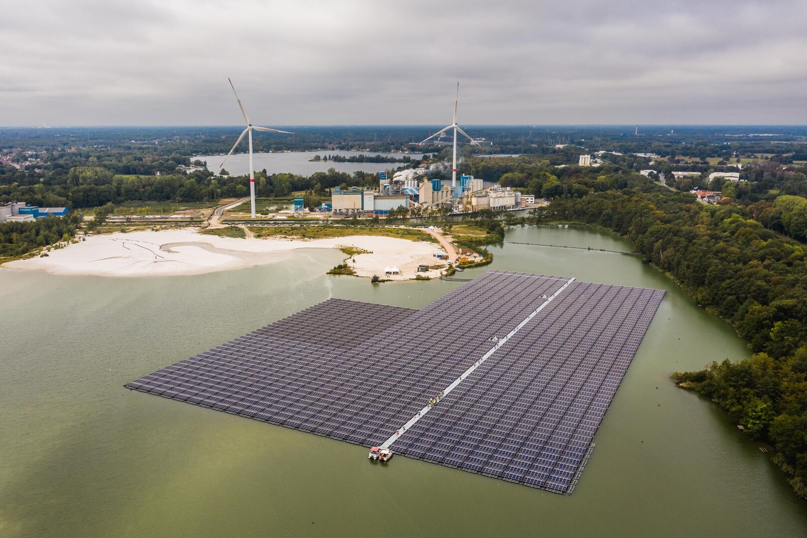 water zonnepanelen