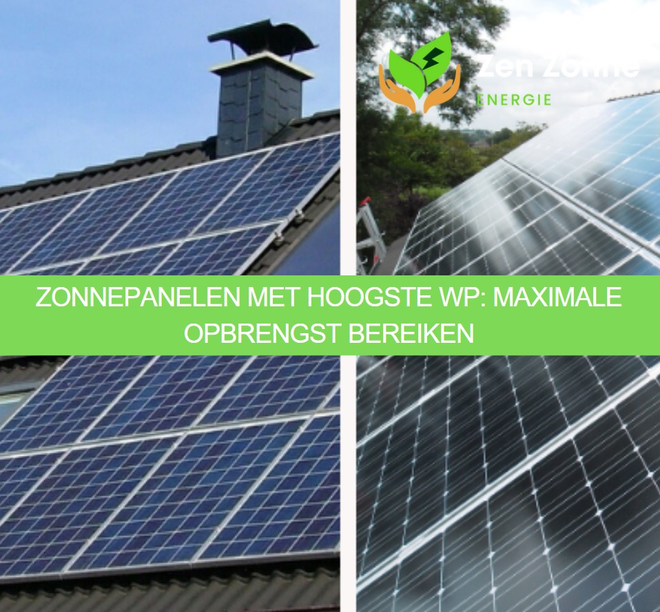 wattage zonnepanelen