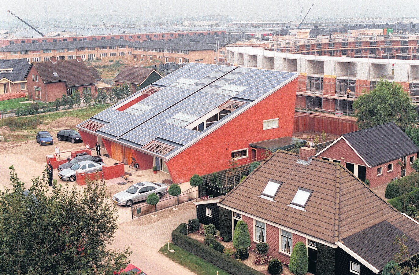 zonnepanelen nieuwbouw