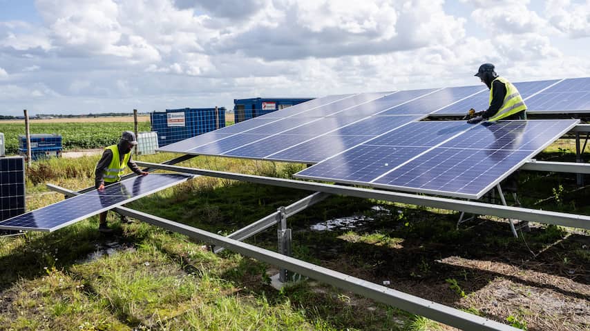 zonnepanelen park