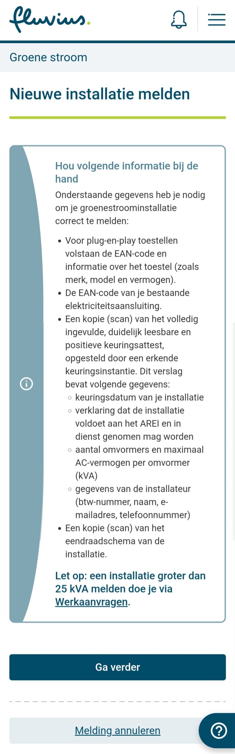 fluvius registratie zonnepanelen