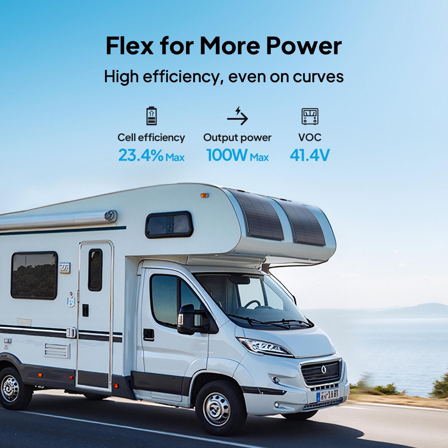 flexibele zonnepanelen camper