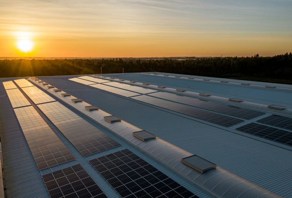 veldopstelling zonnepanelen