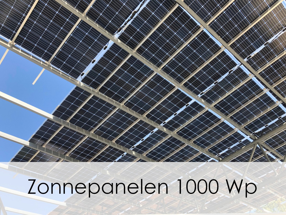 zonnepanelen hoogste wp